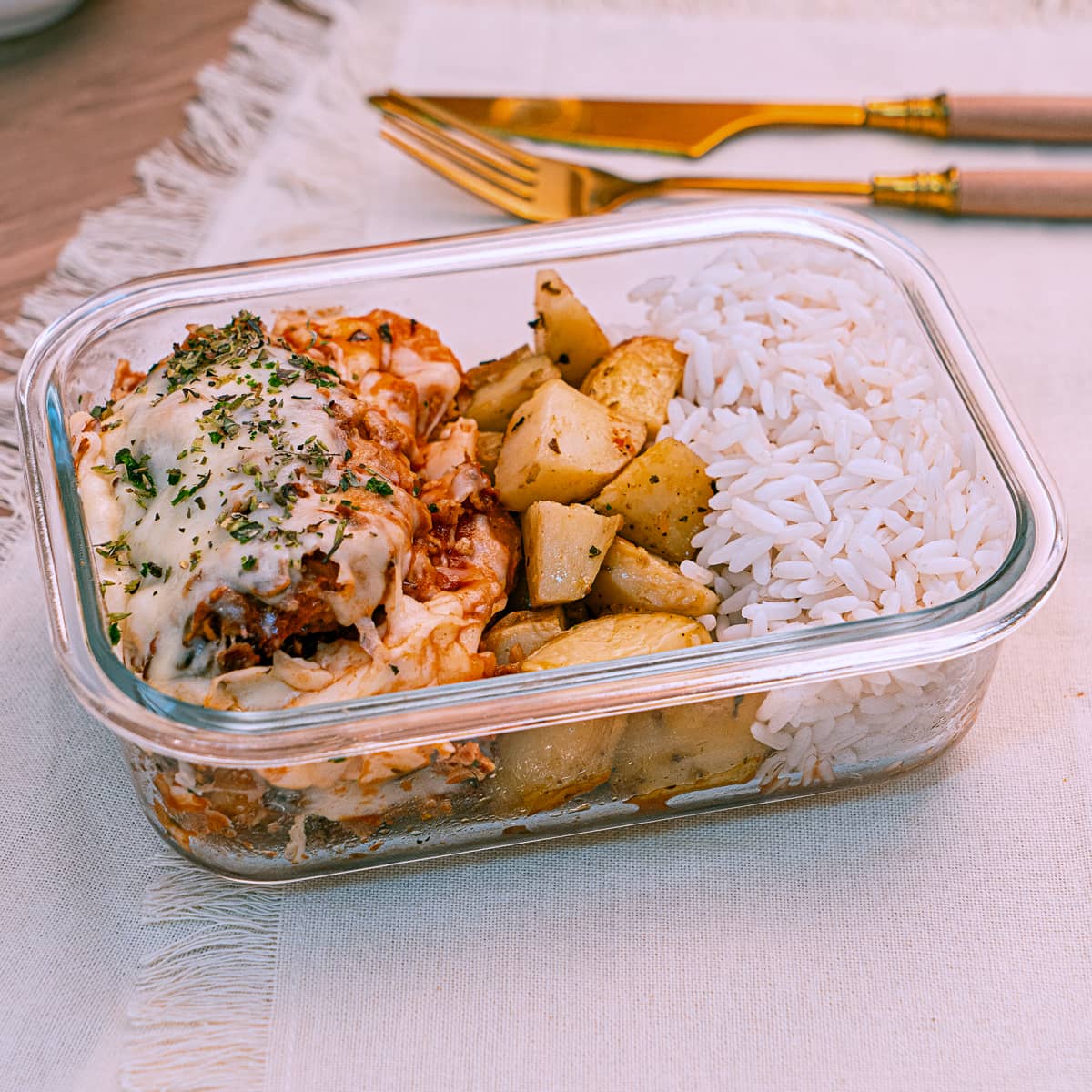 Chefcot - cardápio fitness - frango à parmegiana