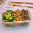 Chefcot - cardápio lowcarb - patinho com grão de bico e mix de legumes